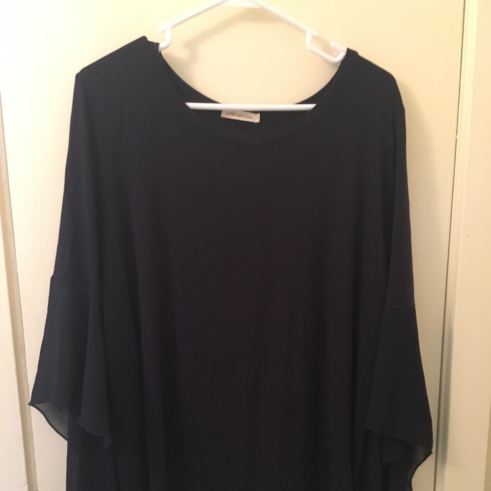 Flowy Deep Blue Top